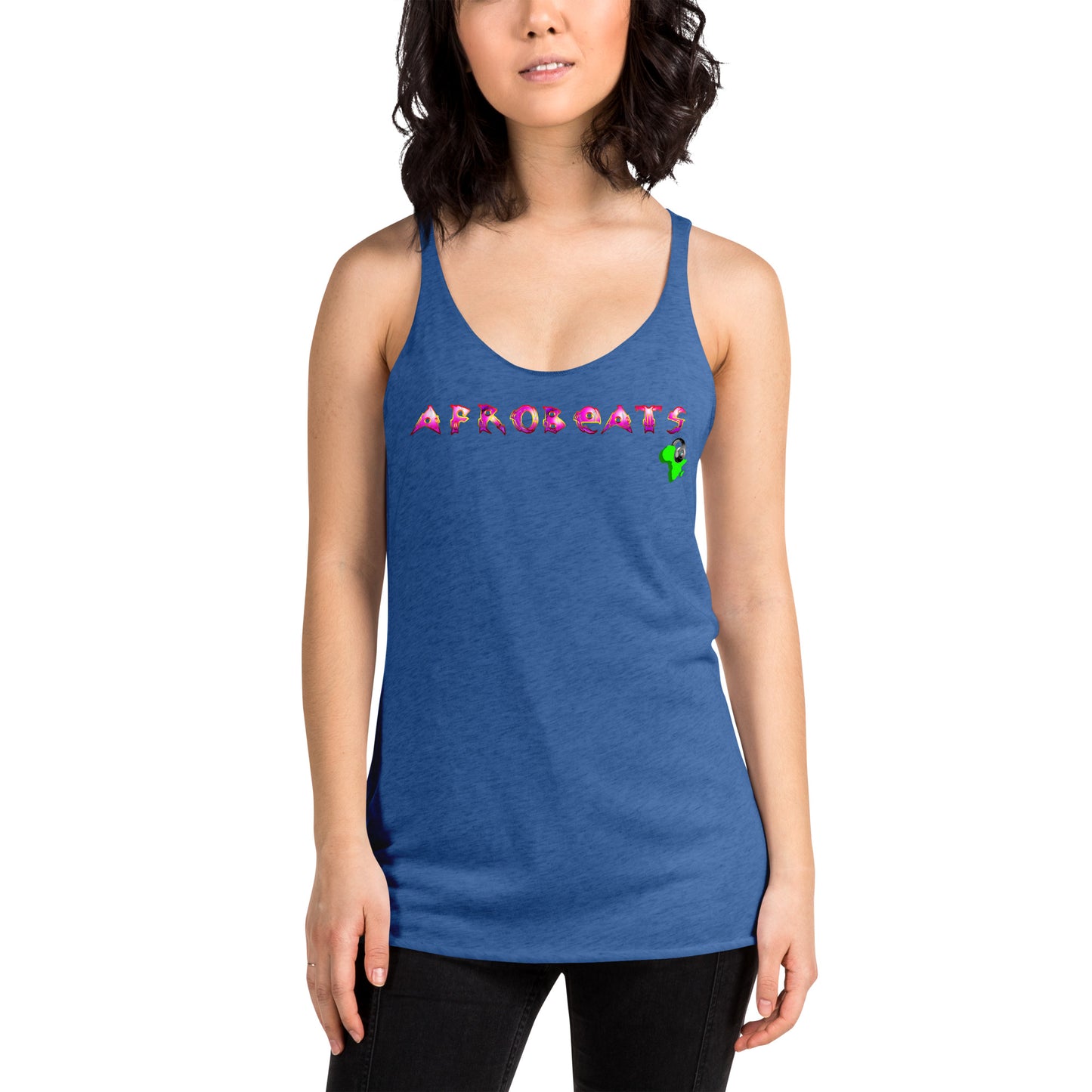 Women's "Pink Gem" Afrobeats Tank Top