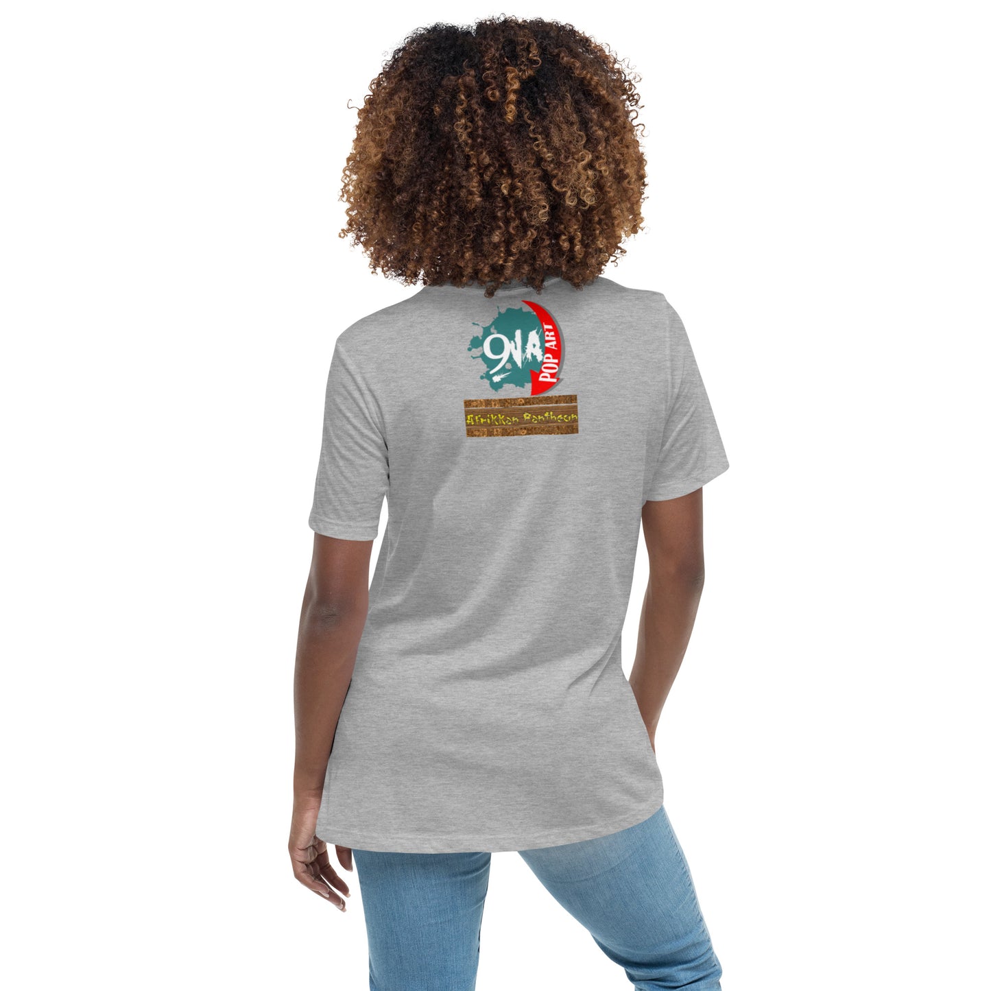 Women's Afrikkan Pantheon (African Gods) Ṣàngó graphic t-shirt (Shango)