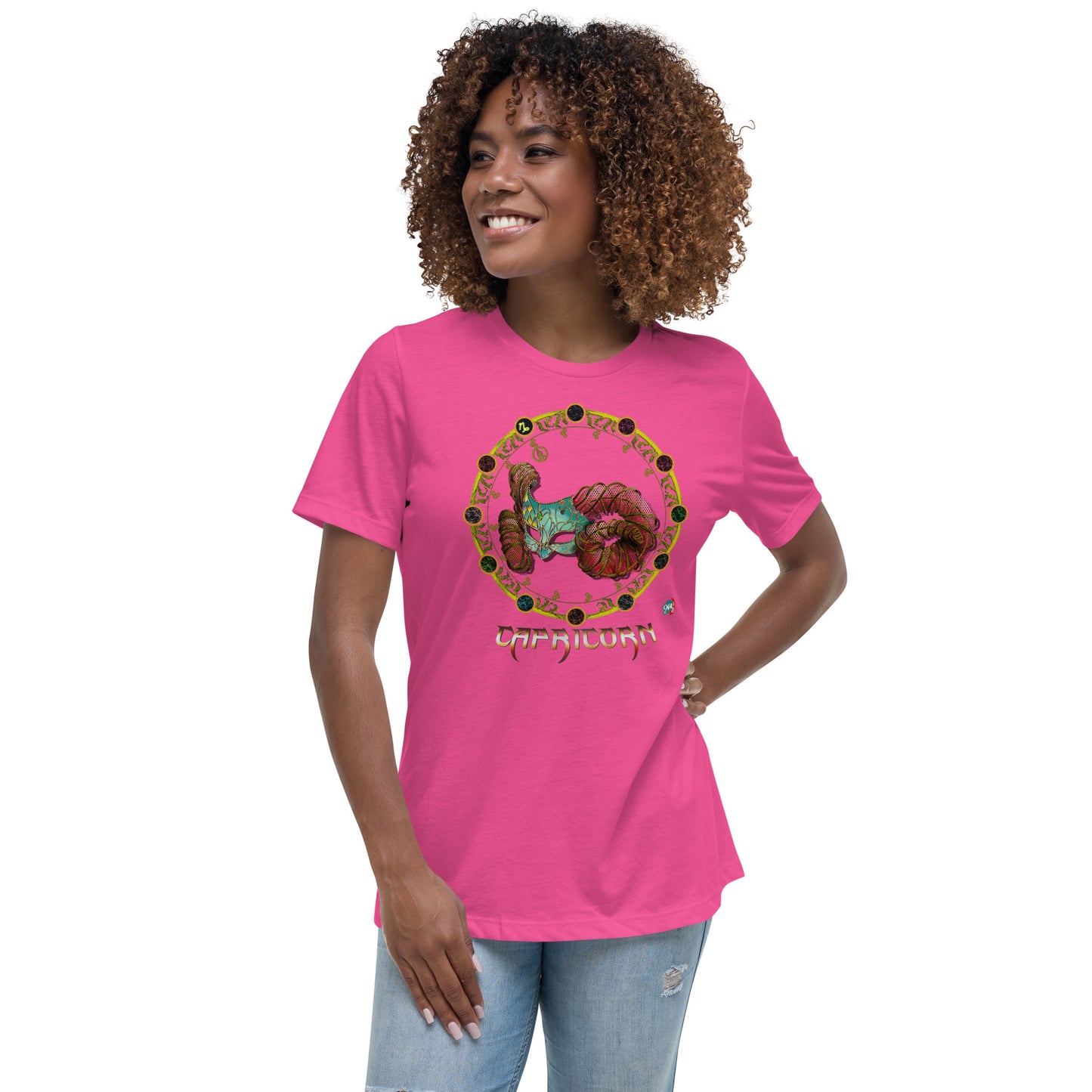 Zodiac Goddess Capricorn - 9ja Pop Art Custom T-Shirt/Wearable Art Store