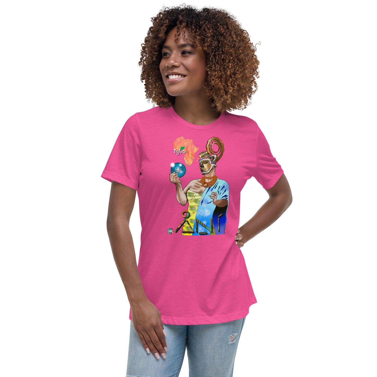 Women's Afrikkan Pantheon (African Gods) Ani graphic t-shirt