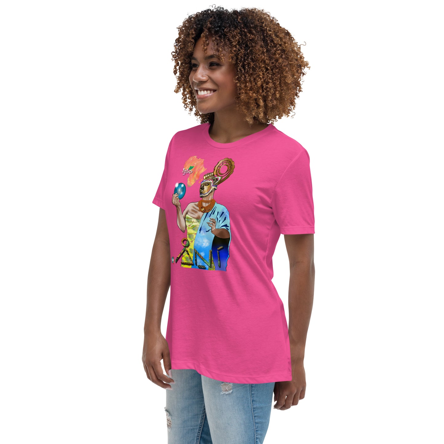 Women's Afrikkan Pantheon (African Gods) Ani graphic t-shirt