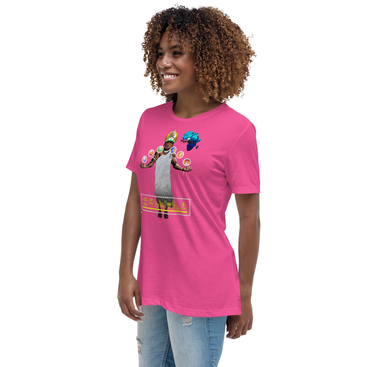 Women's Afrikkan Pantheon (African Gods) Orunmila graphic t-shirt