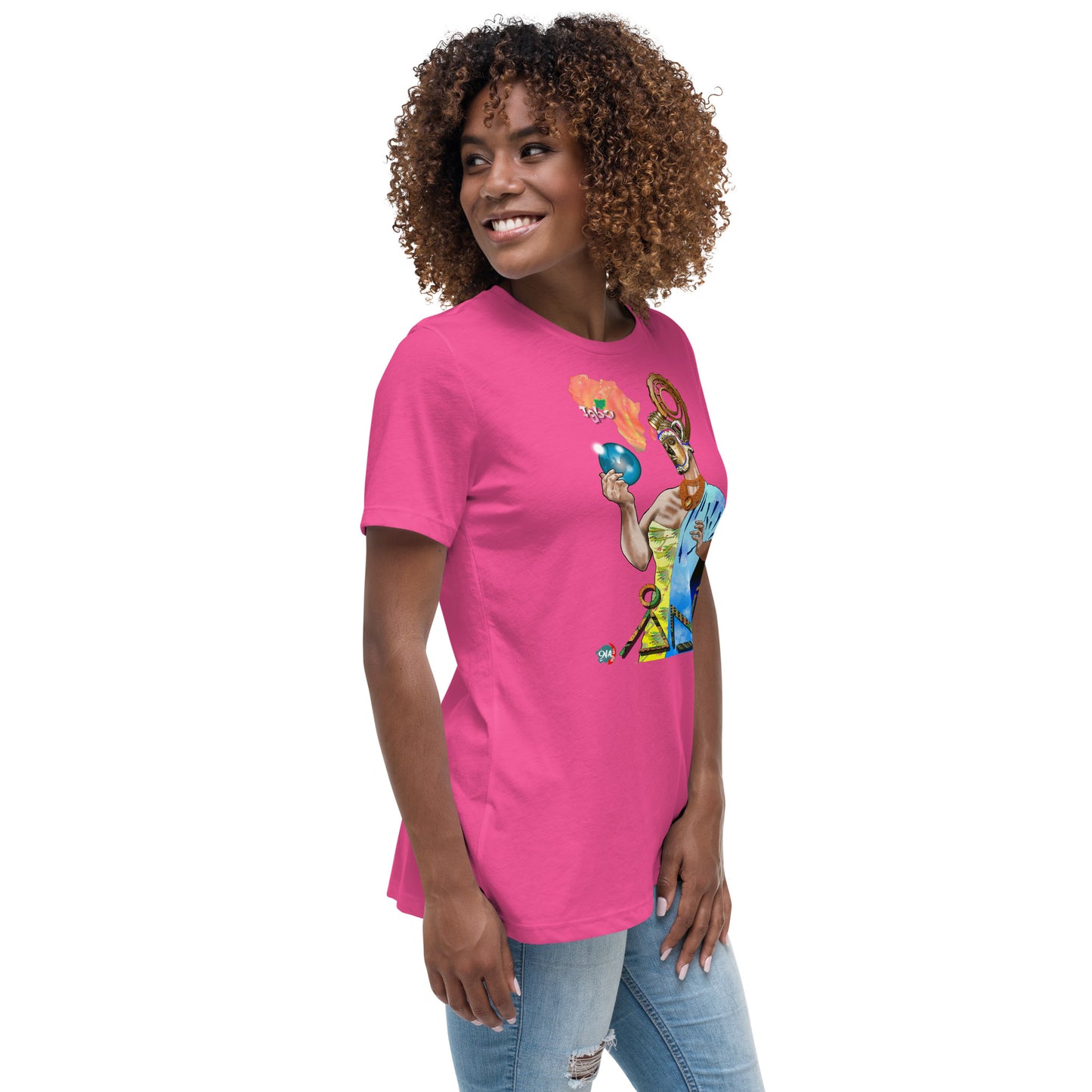 Women's Afrikkan Pantheon (African Gods) Ani graphic t-shirt