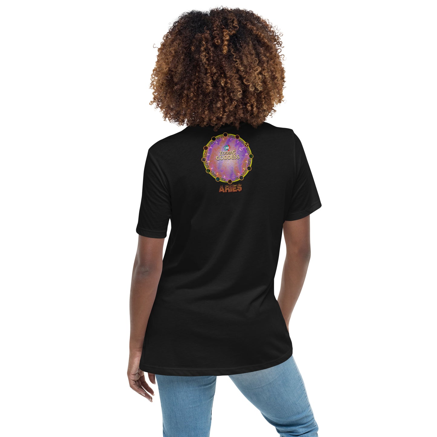 Zodiac Goddess Aries - 9ja Pop Art Custom T-Shirt/Wearable Art Store