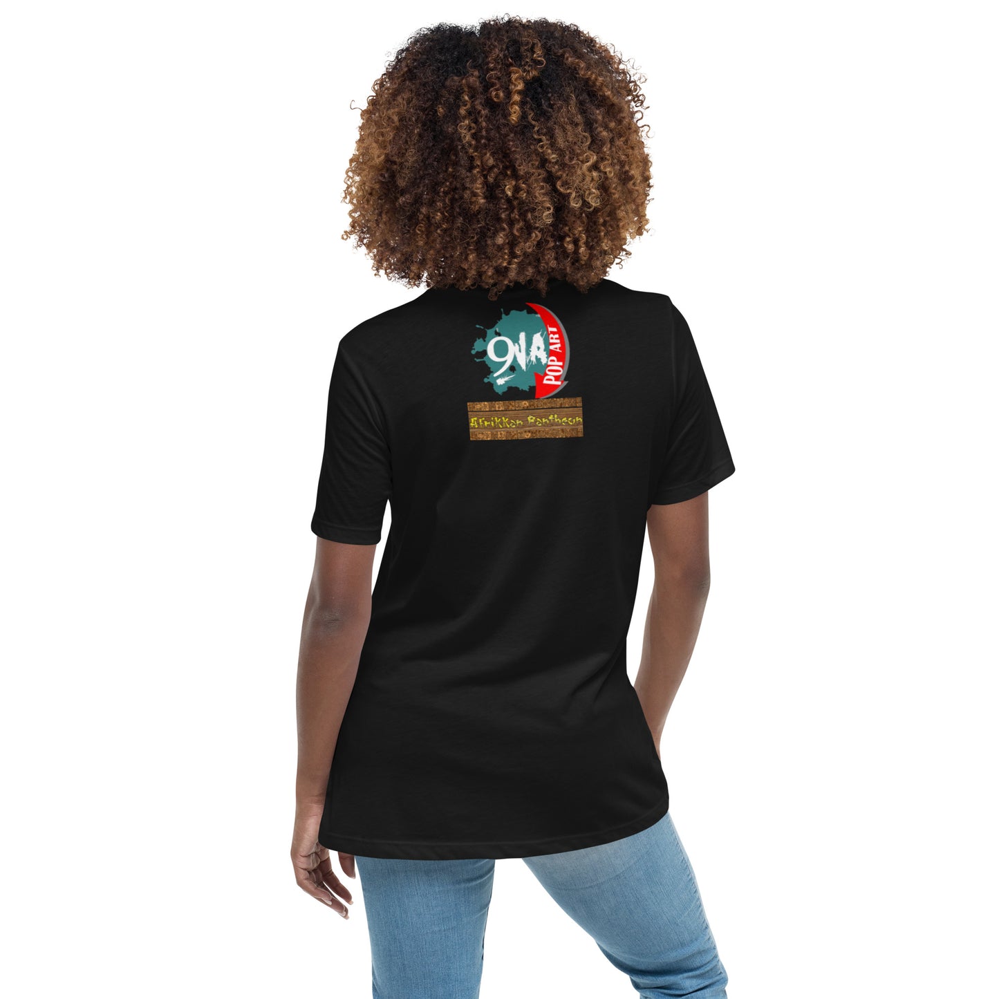 Women's Afrikkan Pantheon (African Gods) Nzame graphic t-shirt