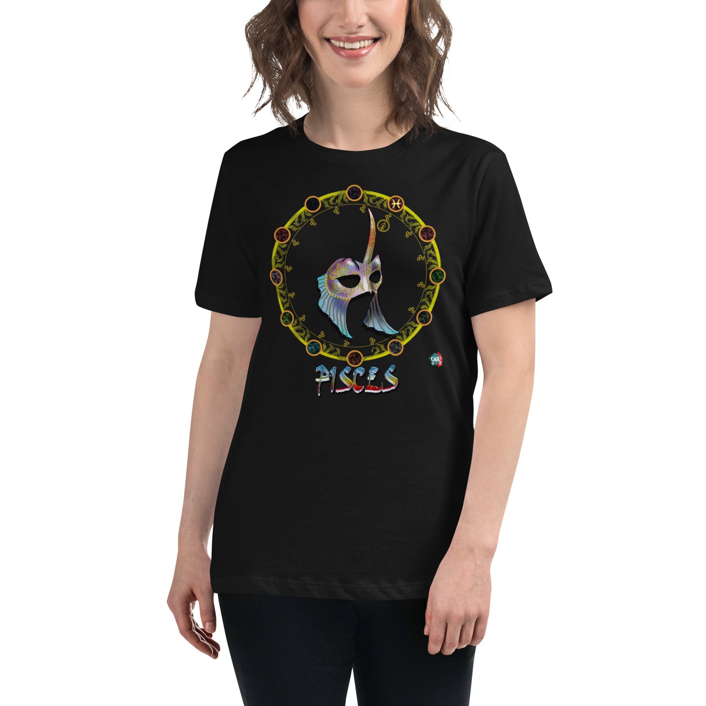 Zodiac Goddess Pisces - 9ja Pop Art Custom T-Shirt/Wearable Art Store