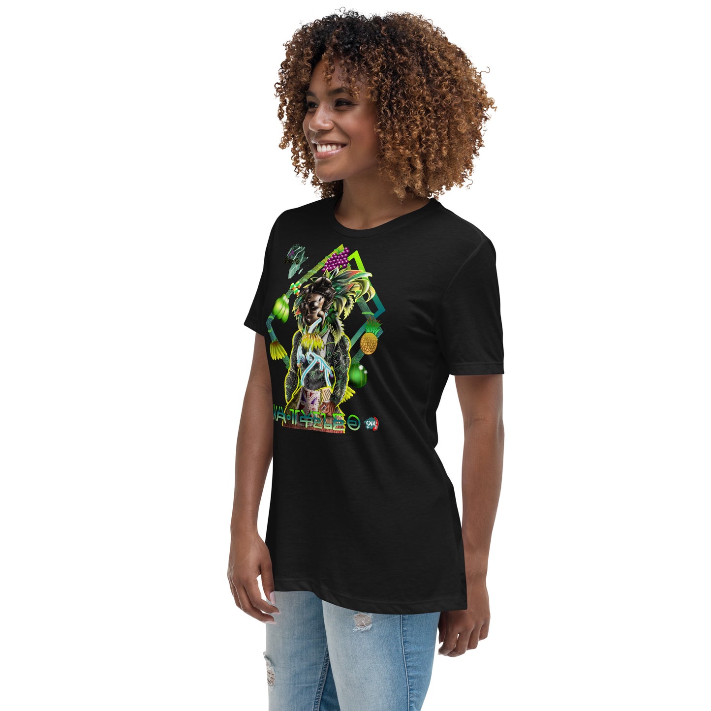 Women's Afrikkan Pantheon (African Gods) Ka Tyeleo graphic t-shirt