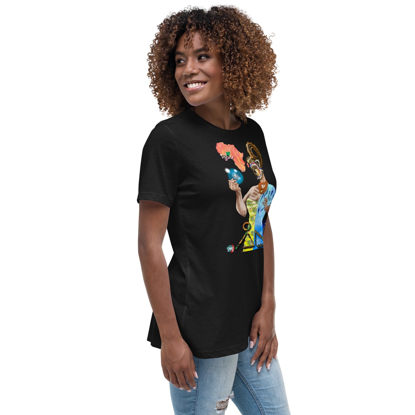 Women's Afrikkan Pantheon (African Gods) Ani graphic t-shirt