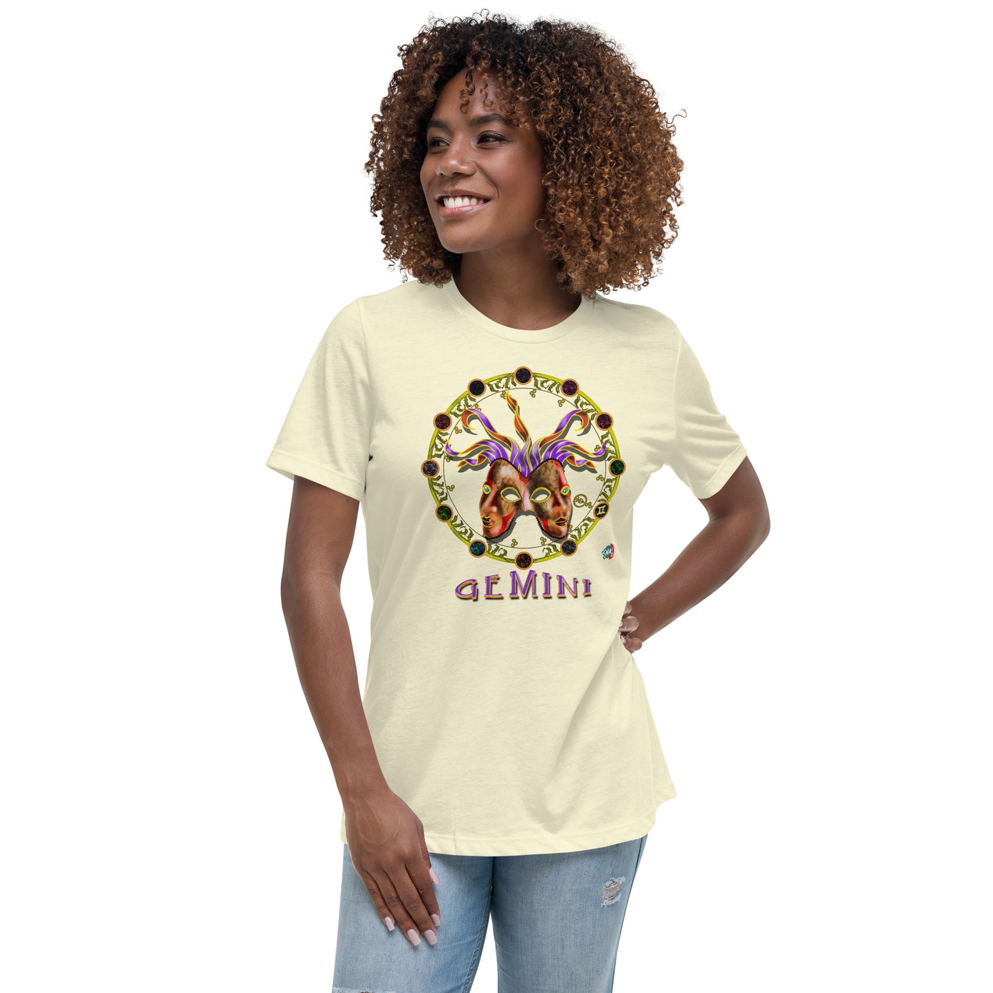 Zodiac Goddess Gemini - 9ja Pop Art Custom T-Shirt/Wearable Art Store