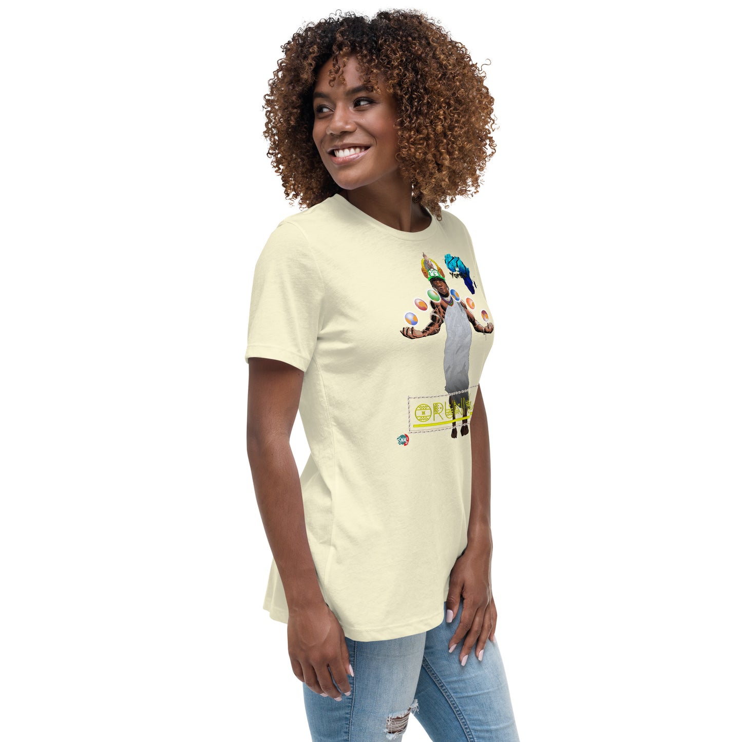 Women's Afrikkan Pantheon (African Gods) Orunmila graphic t-shirt