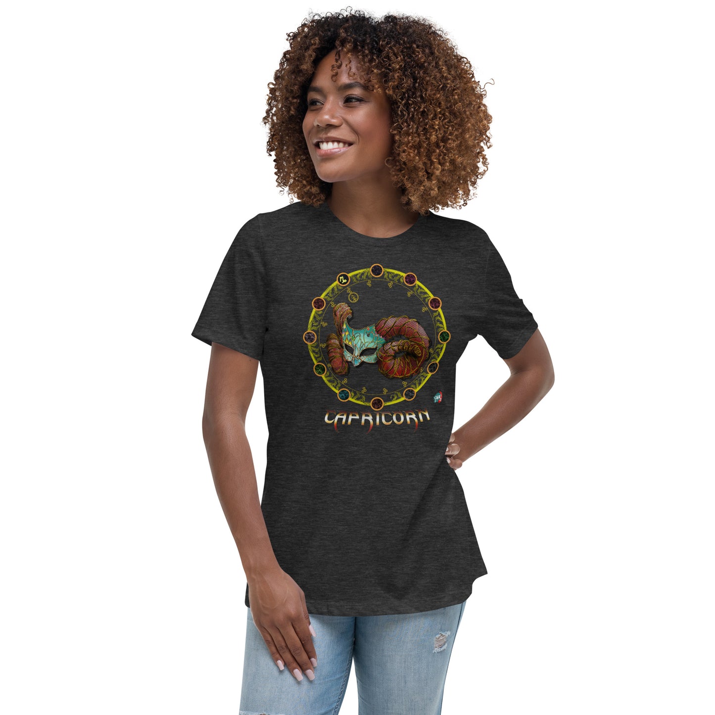 Zodiac Goddess Capricorn - 9ja Pop Art Custom T-Shirt/Wearable Art Store