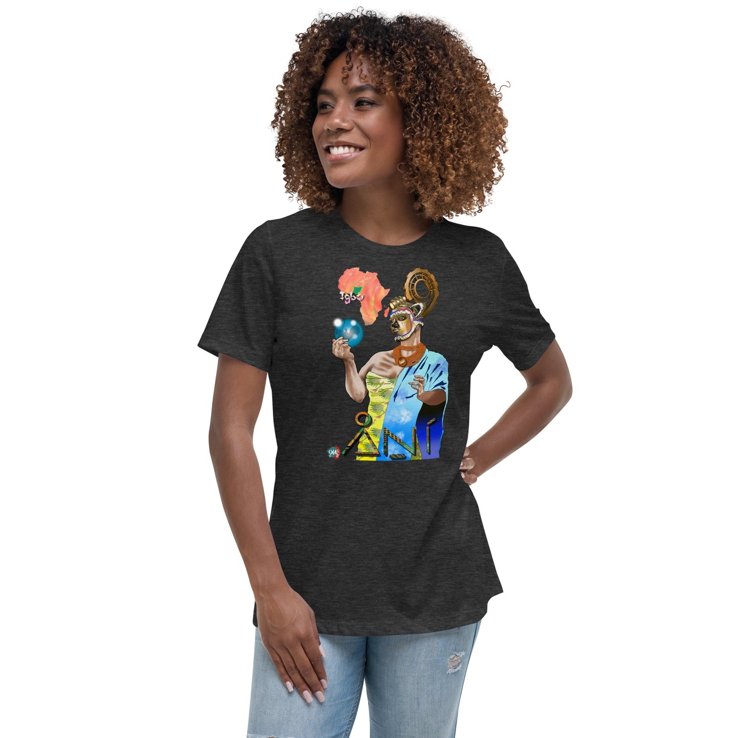 Women's Afrikkan Pantheon (African Gods) Ani graphic t-shirt