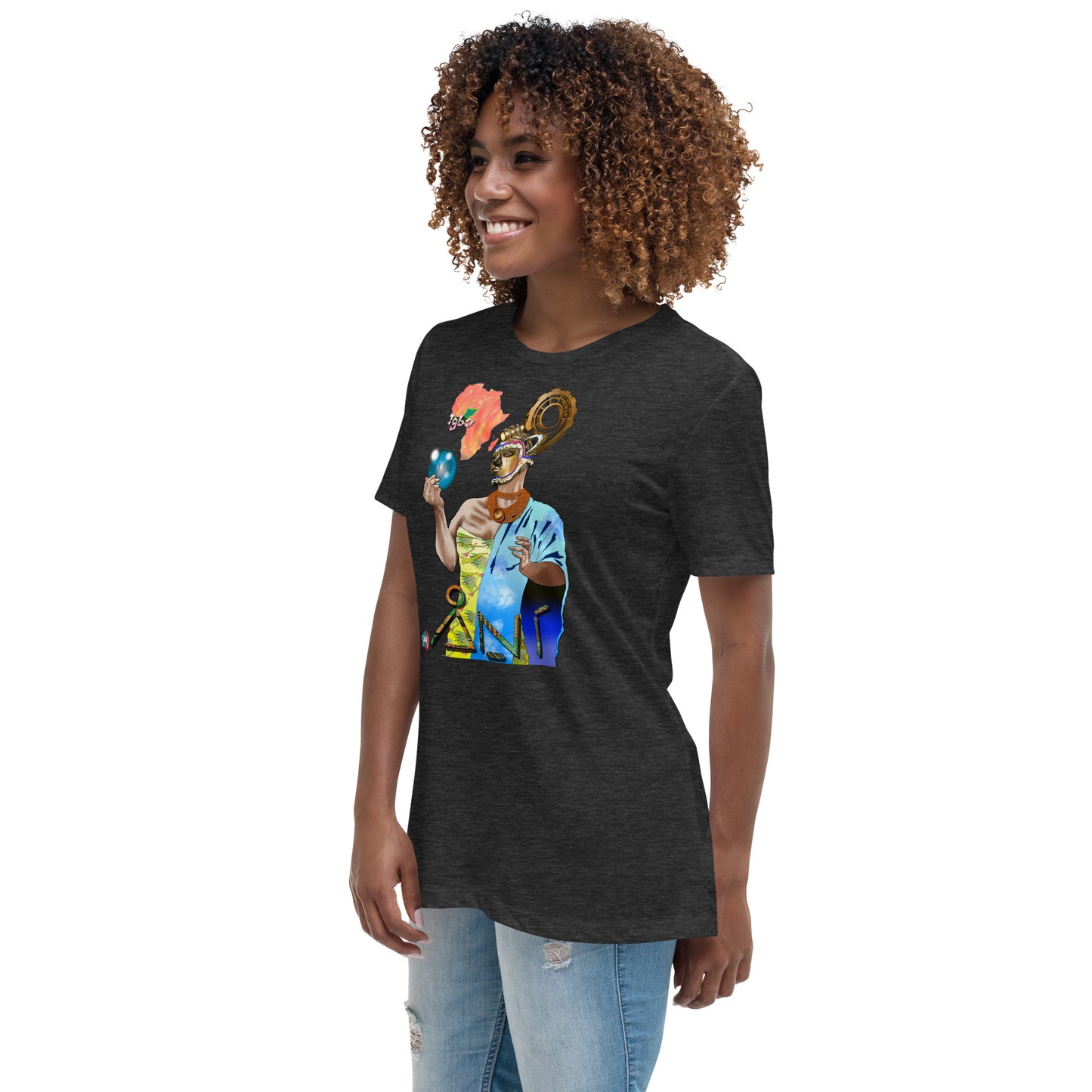 Women's Afrikkan Pantheon (African Gods) Ani graphic t-shirt