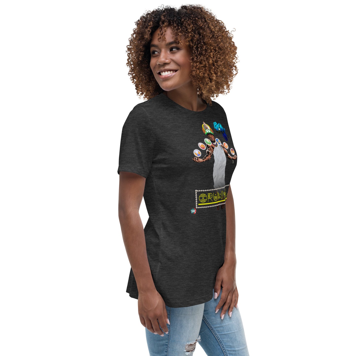 Women's Afrikkan Pantheon (African Gods) Orunmila graphic t-shirt