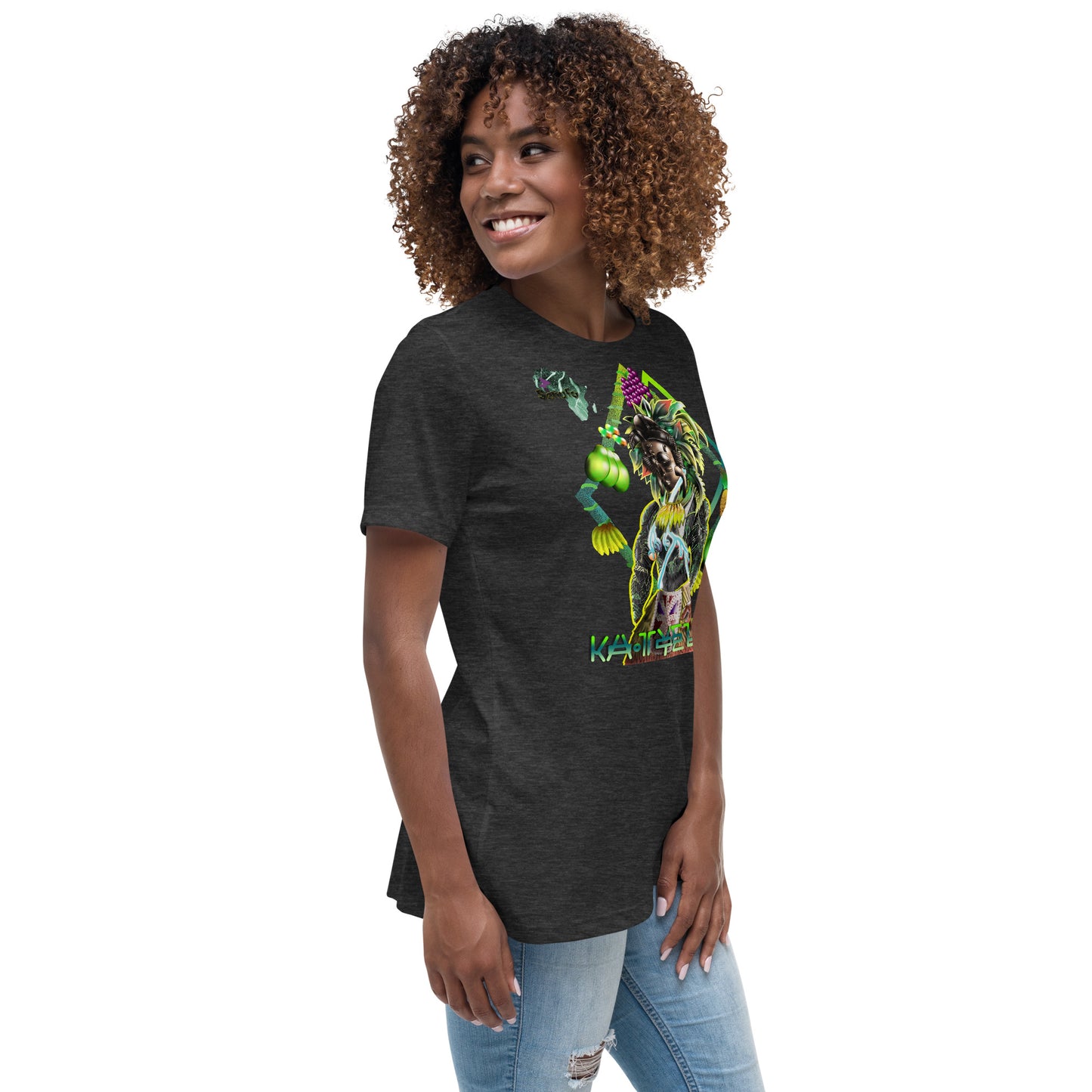 Women's Afrikkan Pantheon (African Gods) Ka Tyeleo graphic t-shirt