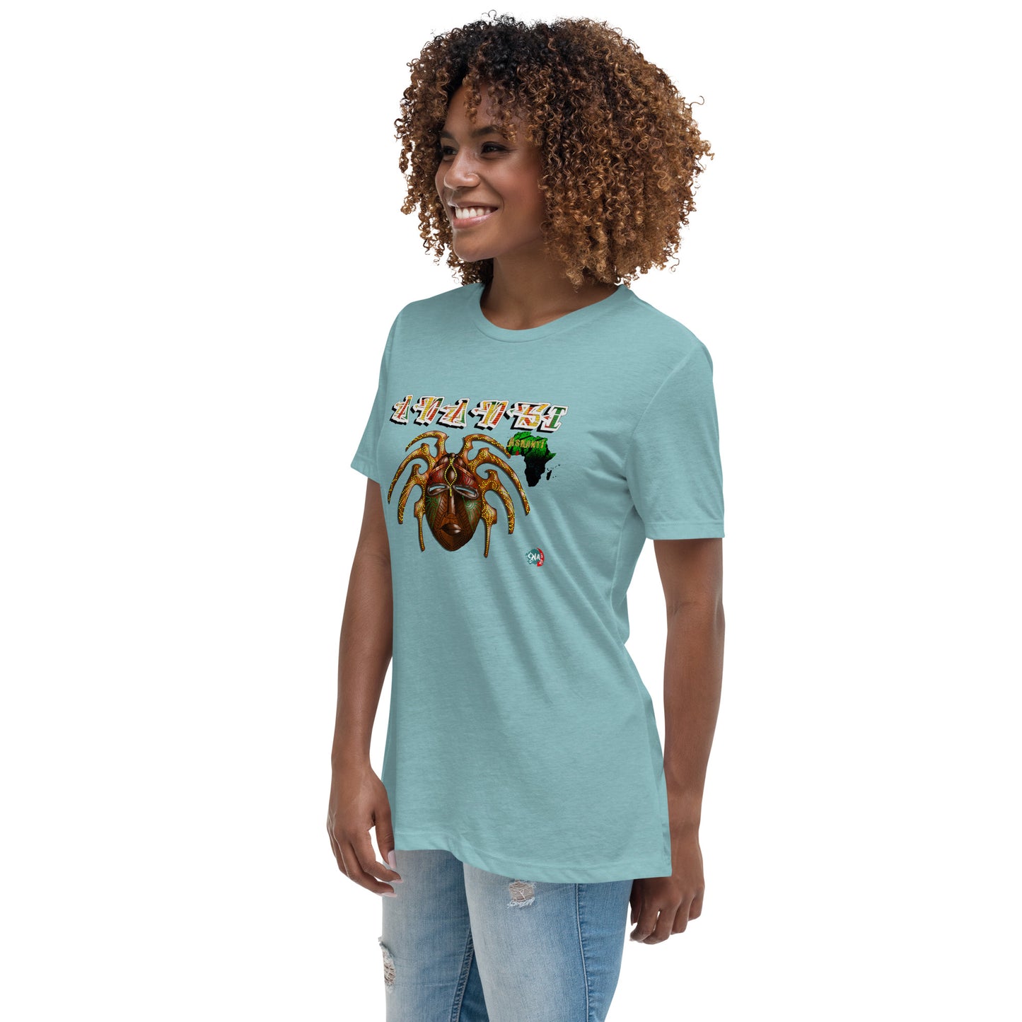 Women's Afrikkan Pantheon Anansi t-shirt - 9ja Pop Art Custom T-Shirt/Wearable Art Store