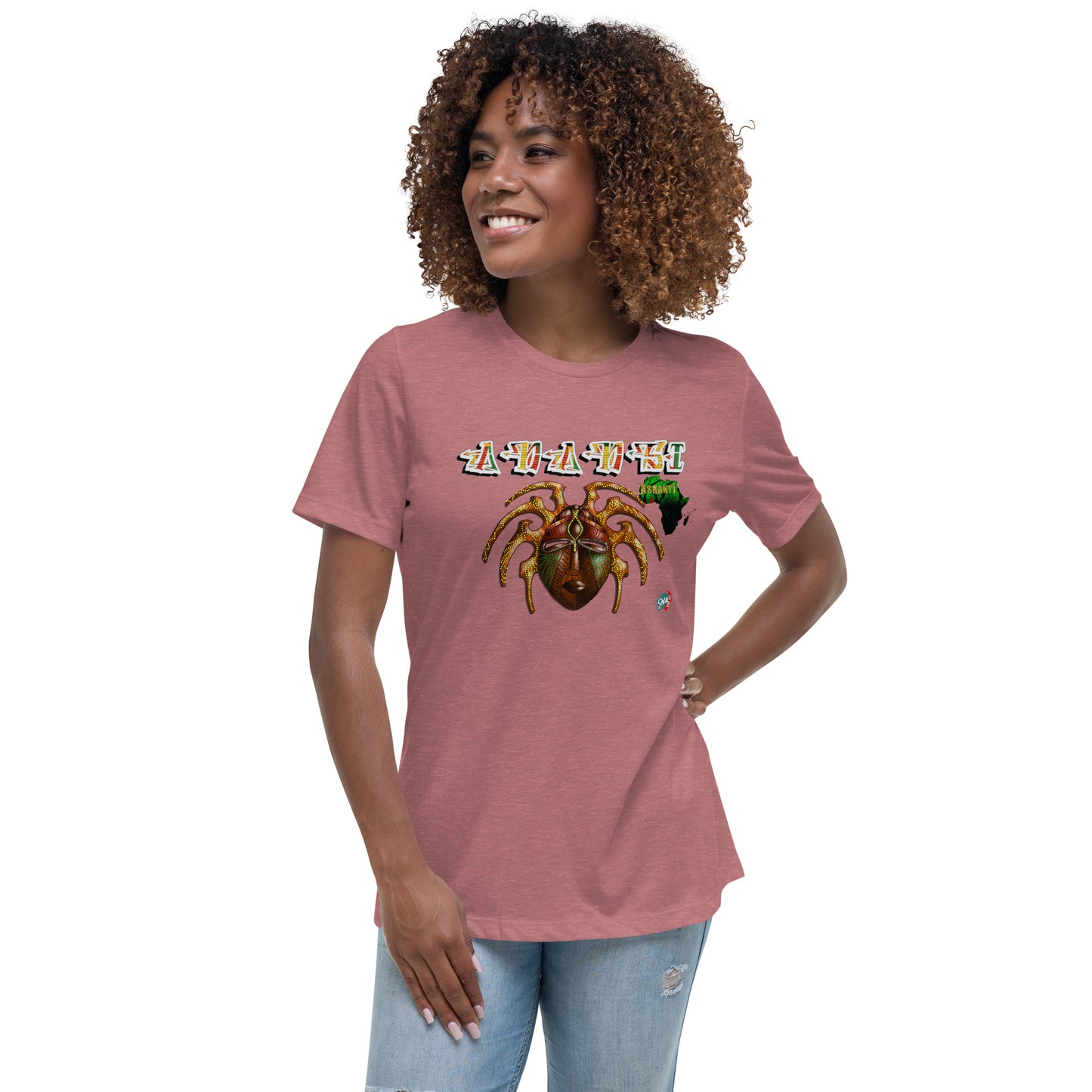 Women's Afrikkan Pantheon Anansi t-shirt - 9ja Pop Art Custom T-Shirt/Wearable Art Store