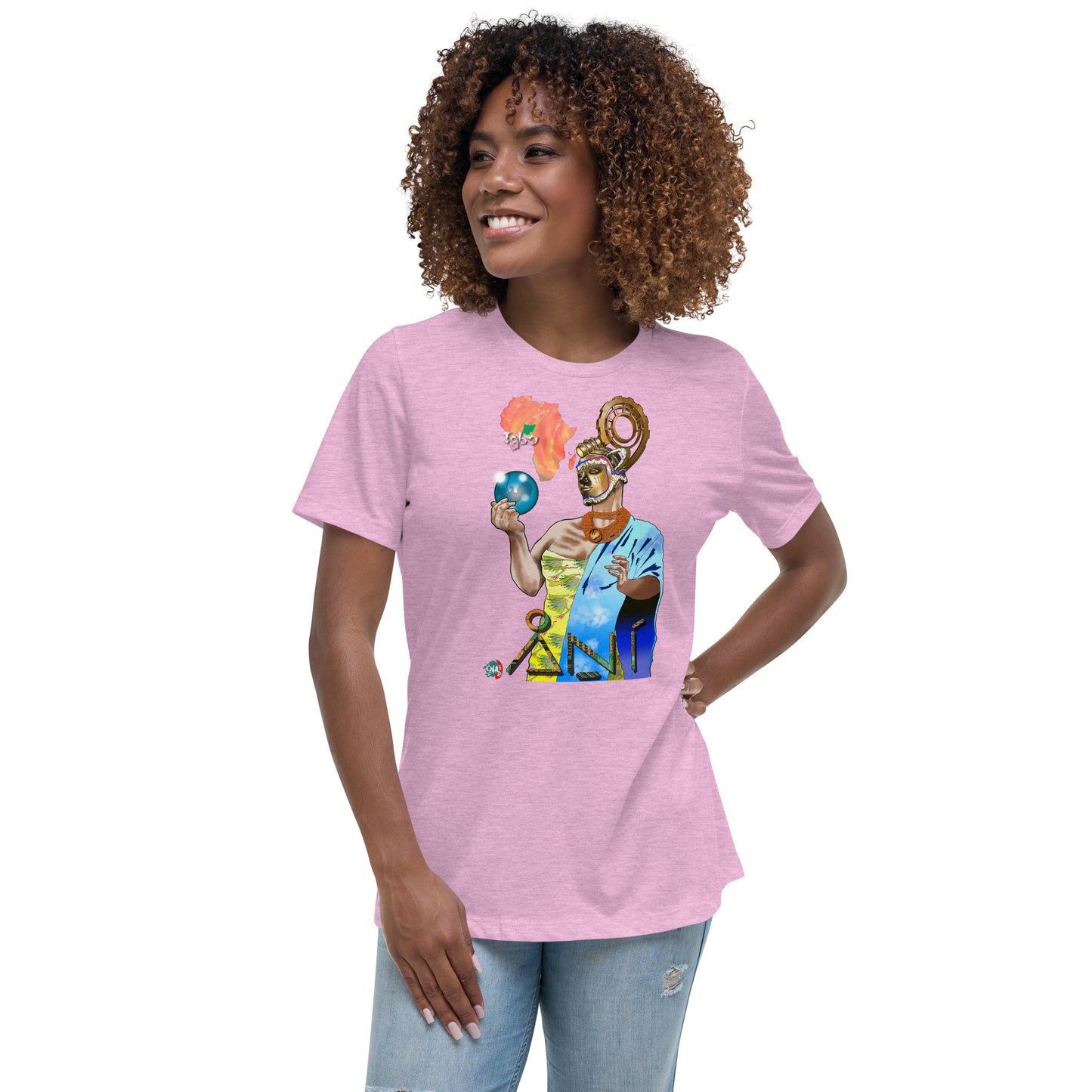 Women's Afrikkan Pantheon (African Gods) Ani graphic t-shirt