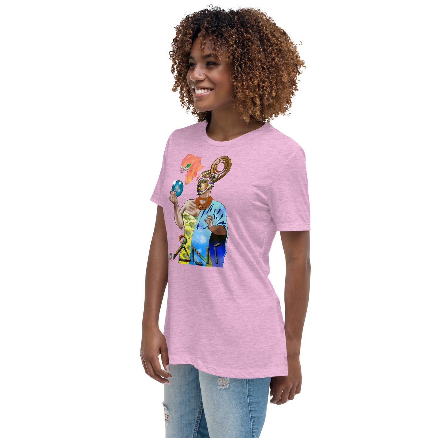 Women's Afrikkan Pantheon (African Gods) Ani graphic t-shirt