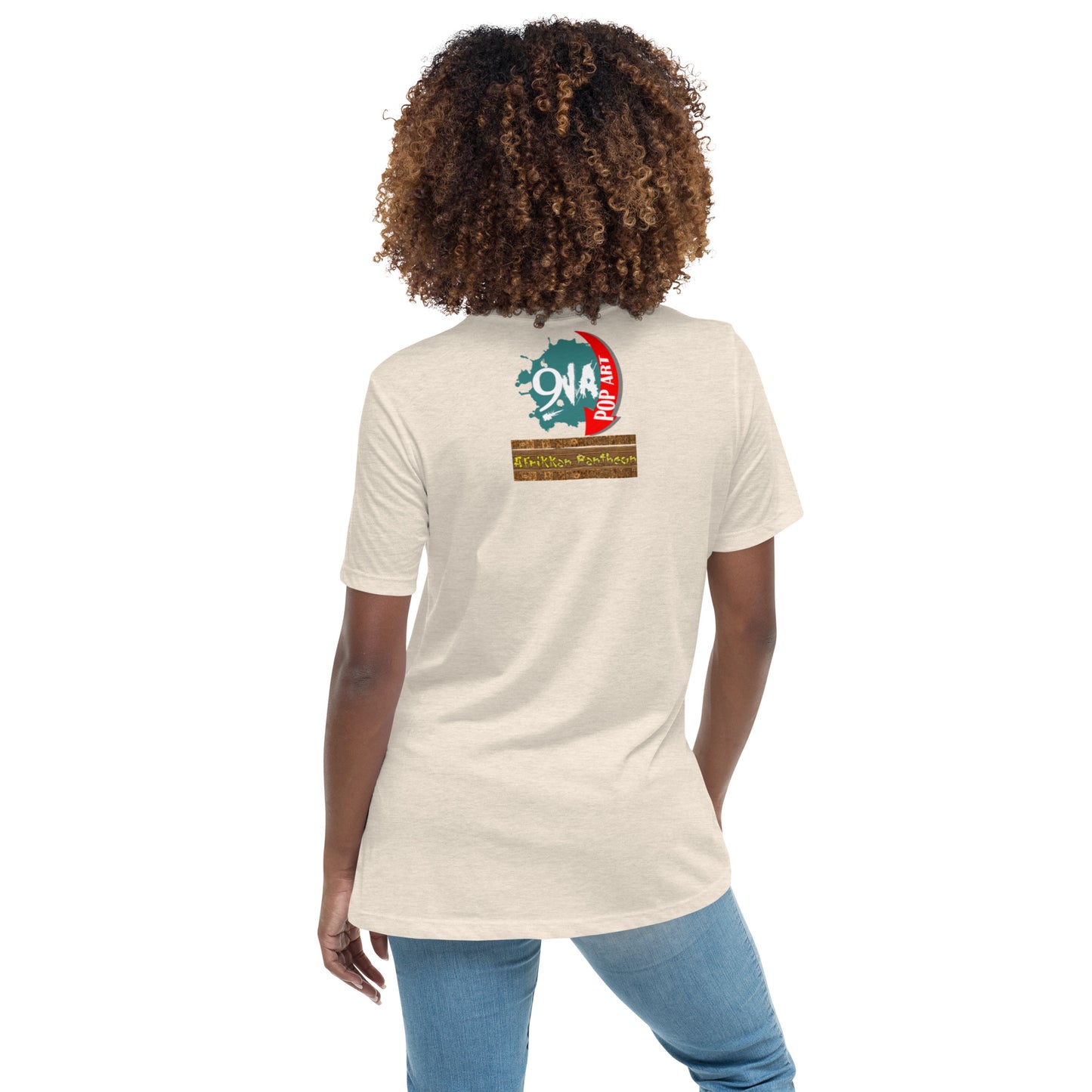 Women's Afrikkan Pantheon (African Gods) Nzame graphic t-shirt