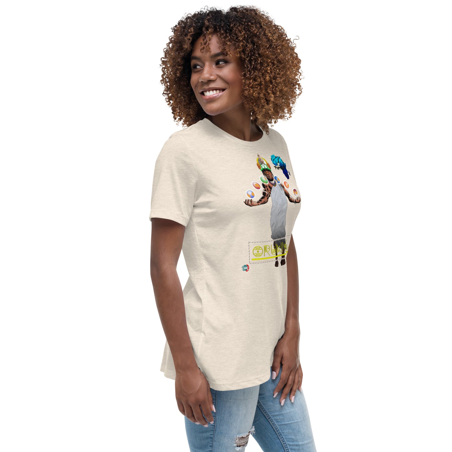 Women's Afrikkan Pantheon (African Gods) Orunmila graphic t-shirt