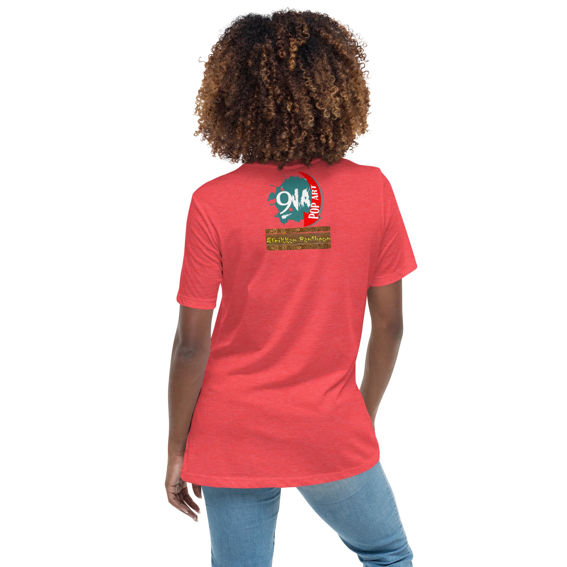 Women's Afrikkan Pantheon Ogún t-shirt - 9ja Pop Art Custom T-Shirt/Wearable Art Store