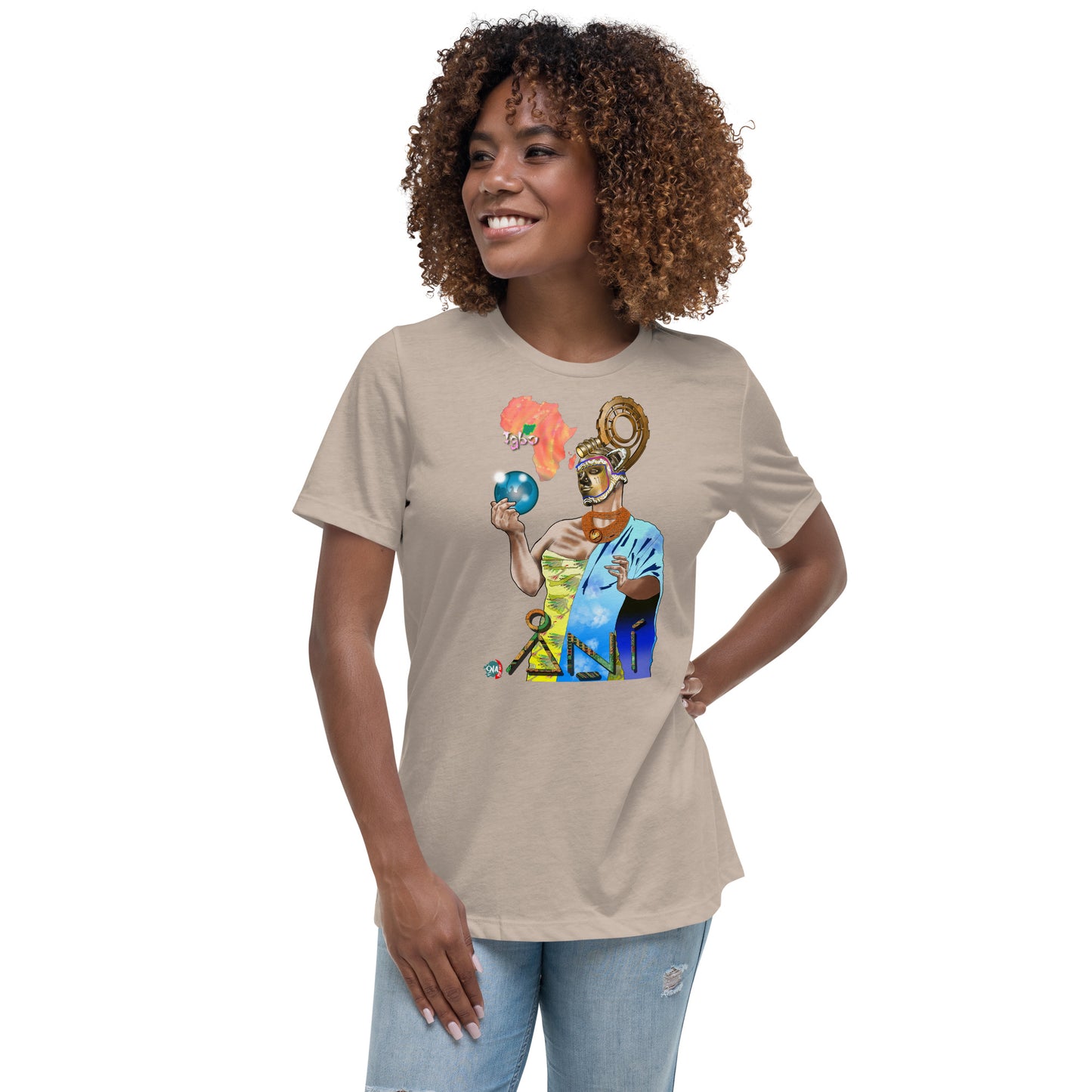 Women's Afrikkan Pantheon (African Gods) Ani graphic t-shirt