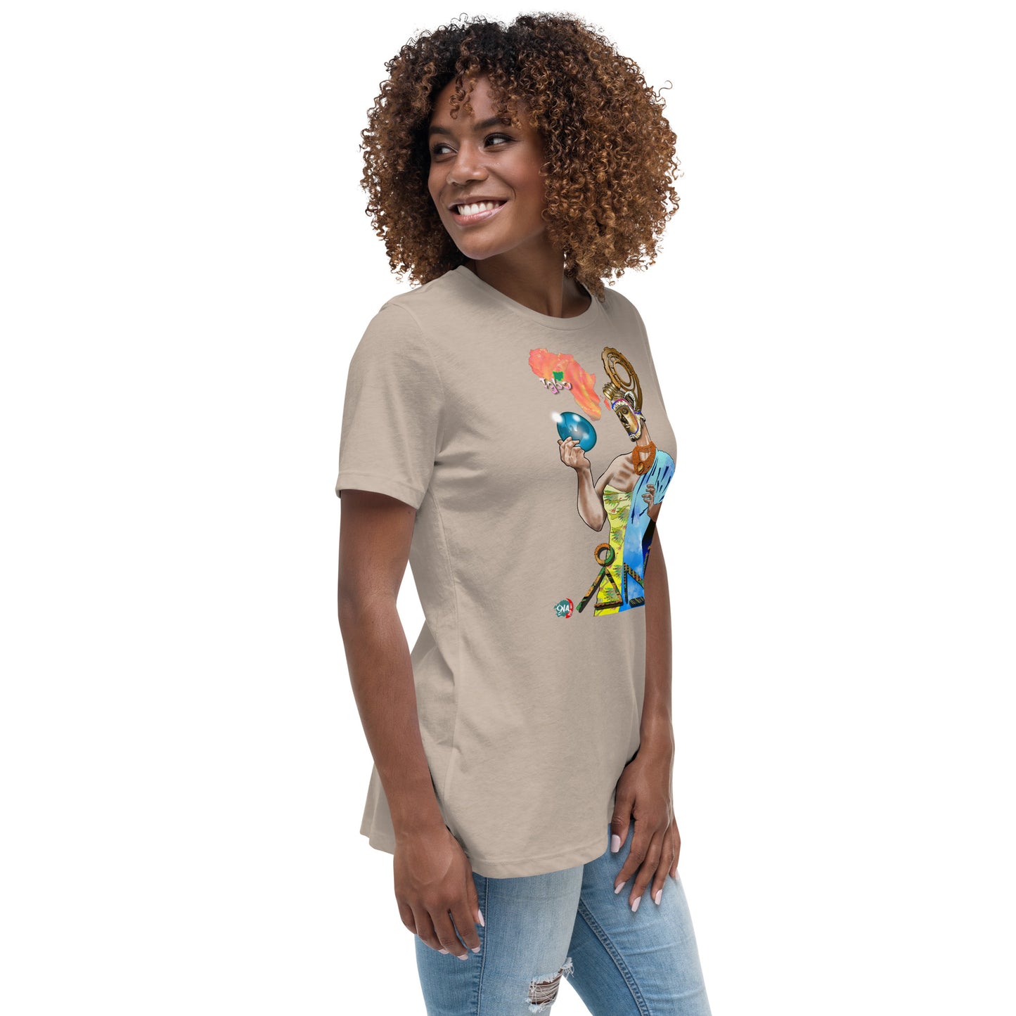 Women's Afrikkan Pantheon (African Gods) Ani graphic t-shirt