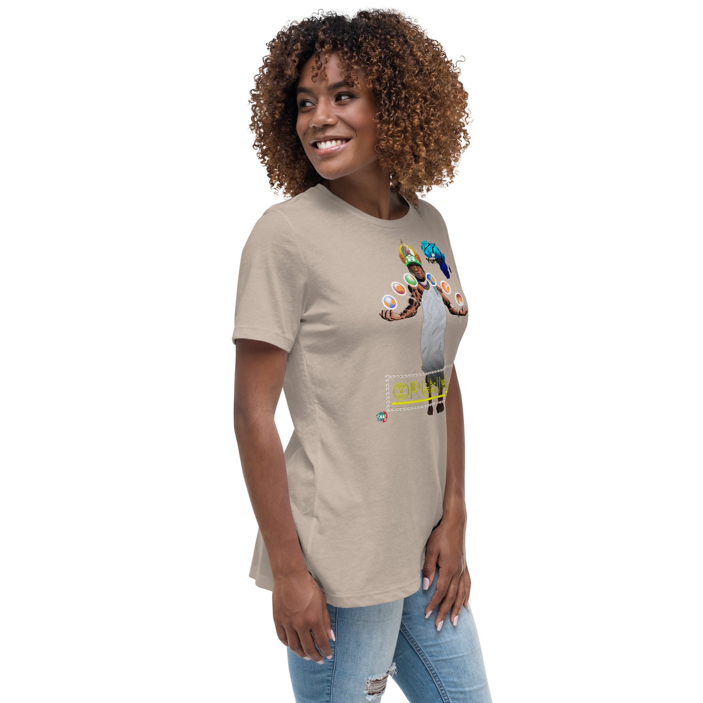 Women's Afrikkan Pantheon (African Gods) Orunmila graphic t-shirt