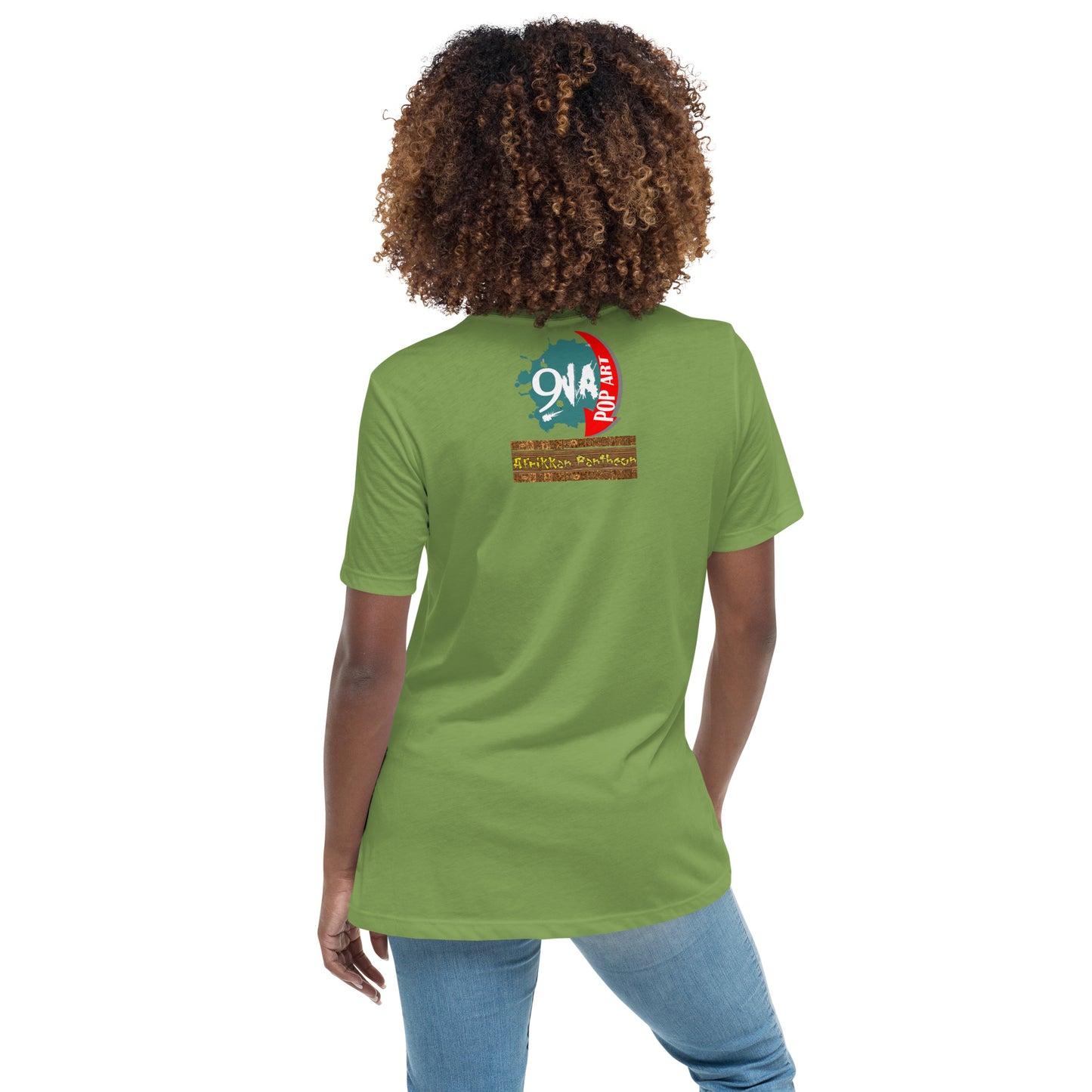 Women's Afrikkan Pantheon Ogún t-shirt - 9ja Pop Art Custom T-Shirt/Wearable Art Store