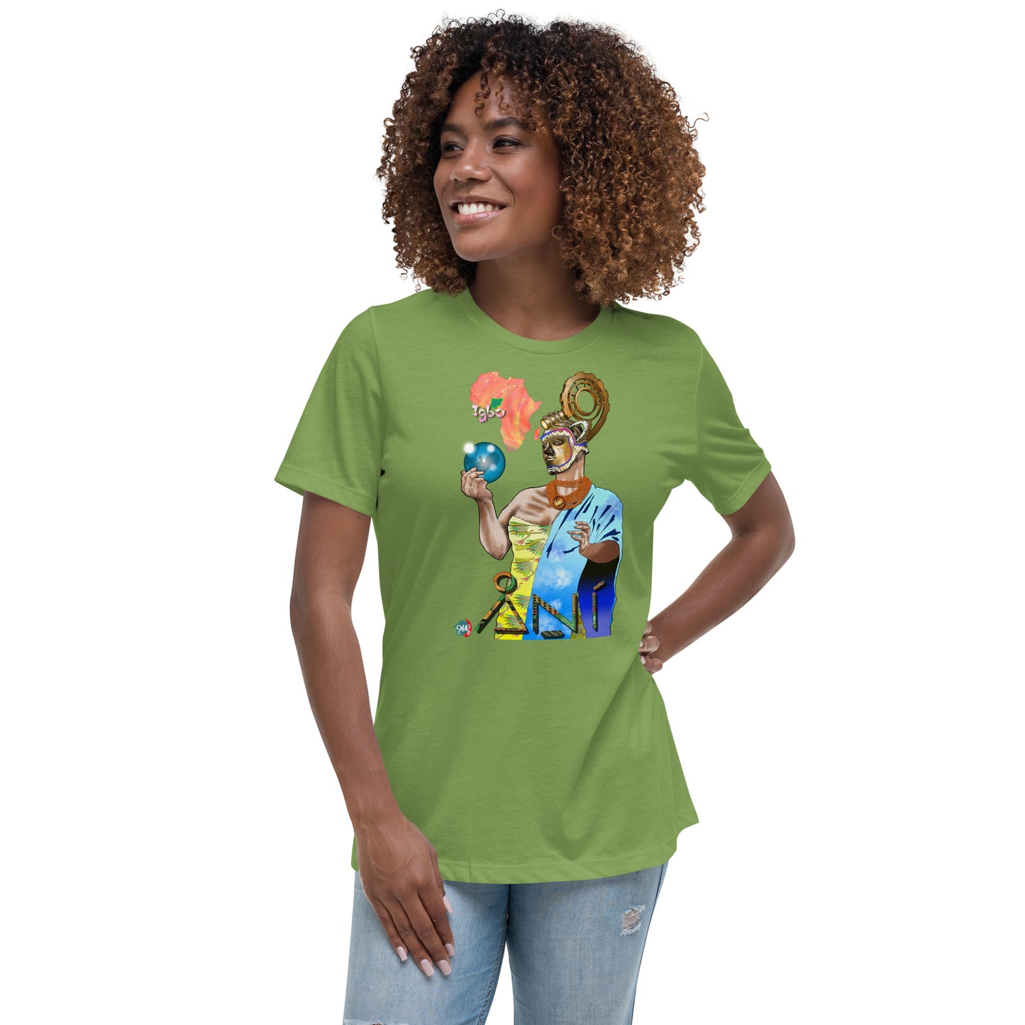 Women's Afrikkan Pantheon (African Gods) Ani graphic t-shirt