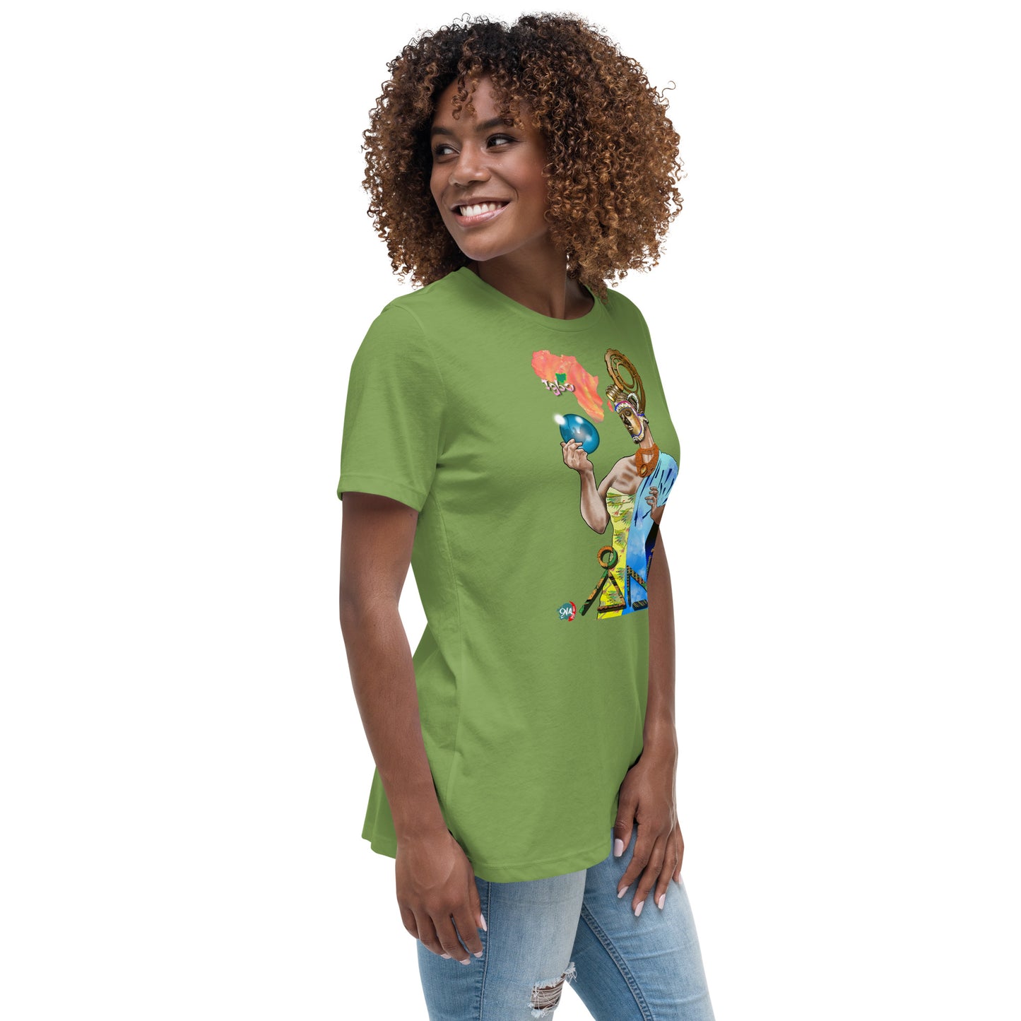 Women's Afrikkan Pantheon (African Gods) Ani graphic t-shirt