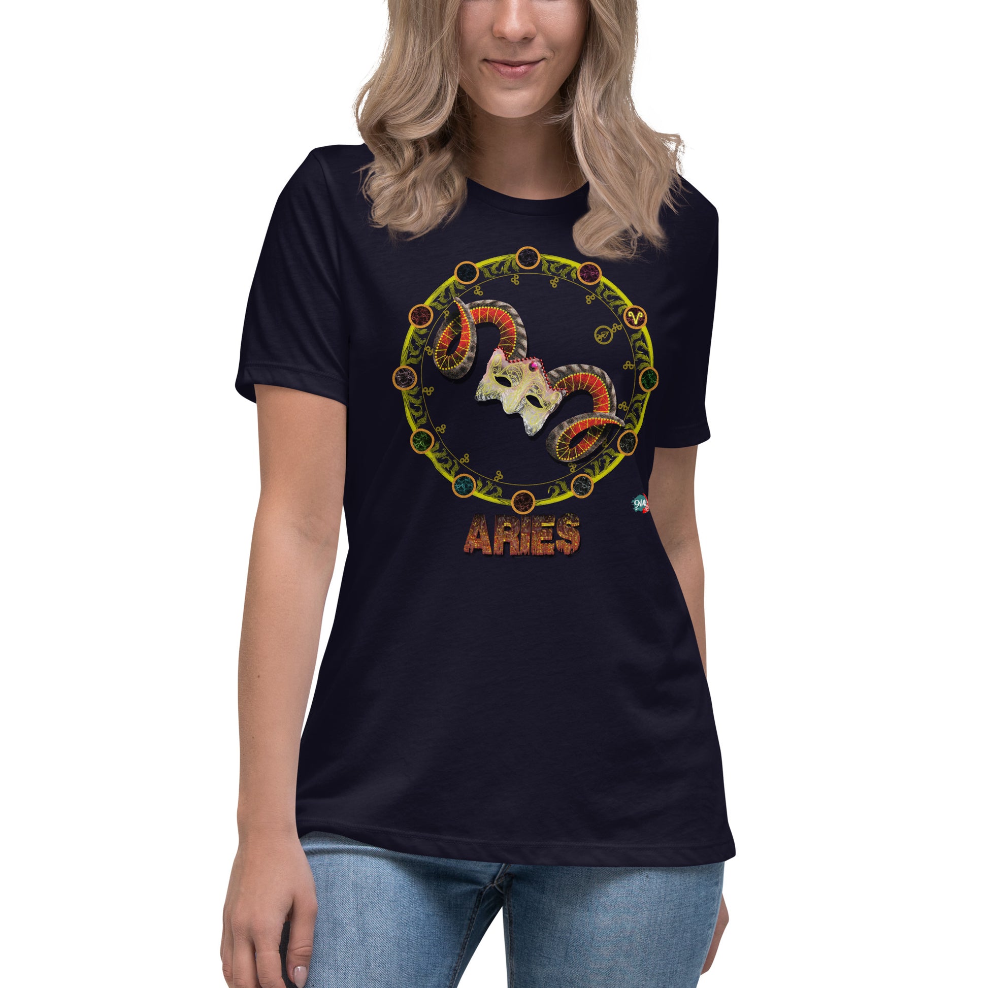 Zodiac Goddess Aries - 9ja Pop Art Custom T-Shirt/Wearable Art Store