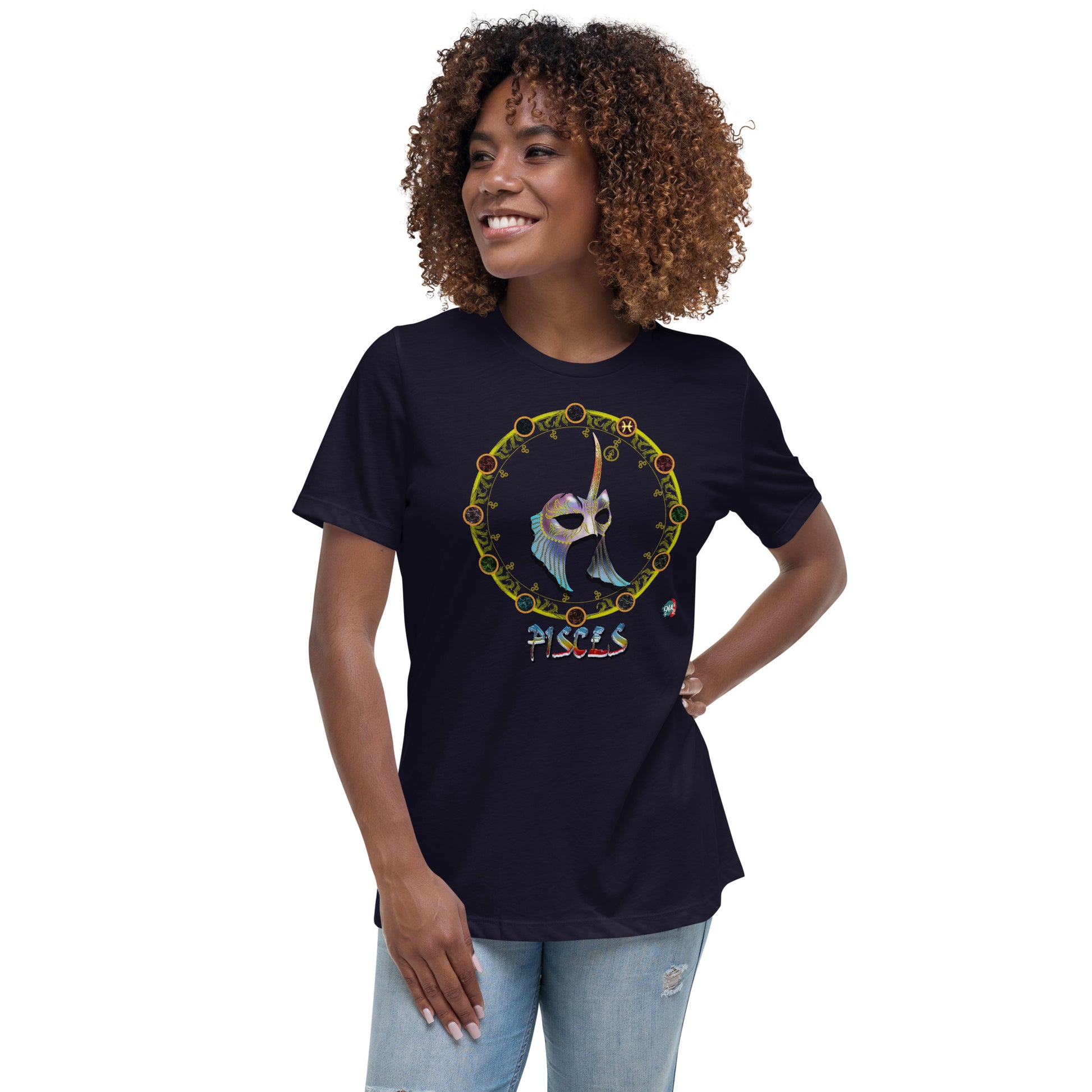 Zodiac Goddess Pisces - 9ja Pop Art Custom T-Shirt/Wearable Art Store