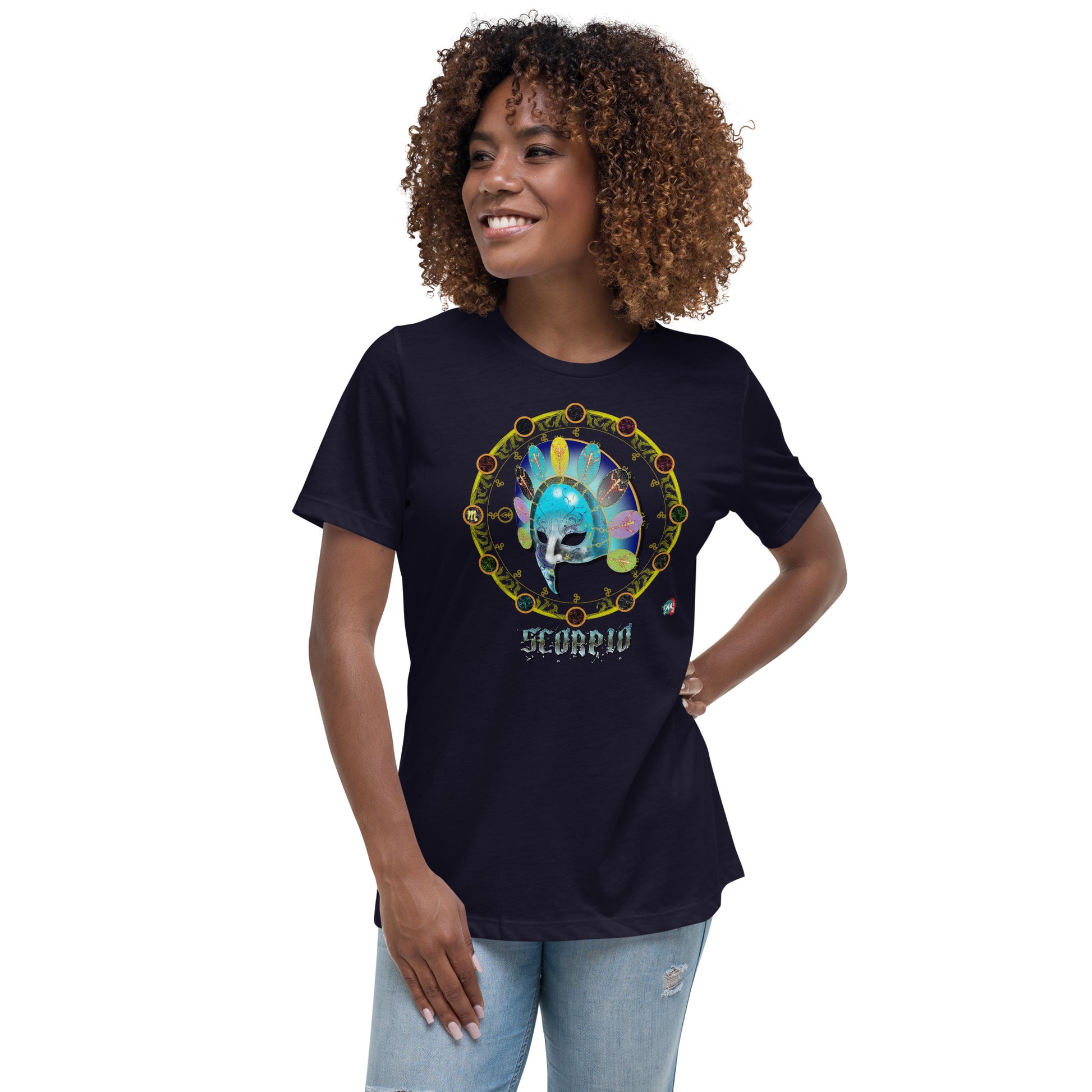 Zodiac Goddess Scorpio - 9ja Pop Art Custom T-Shirt/Wearable Art Store