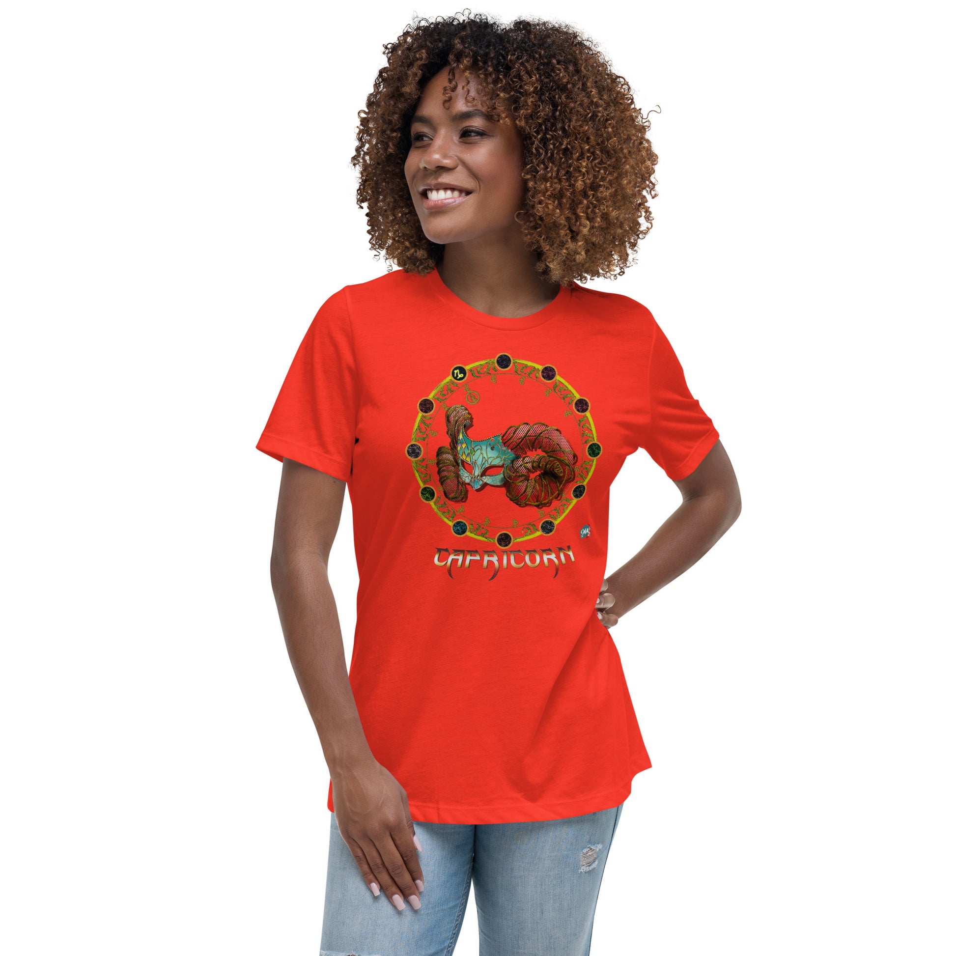 Zodiac Goddess Capricorn - 9ja Pop Art Custom T-Shirt/Wearable Art Store