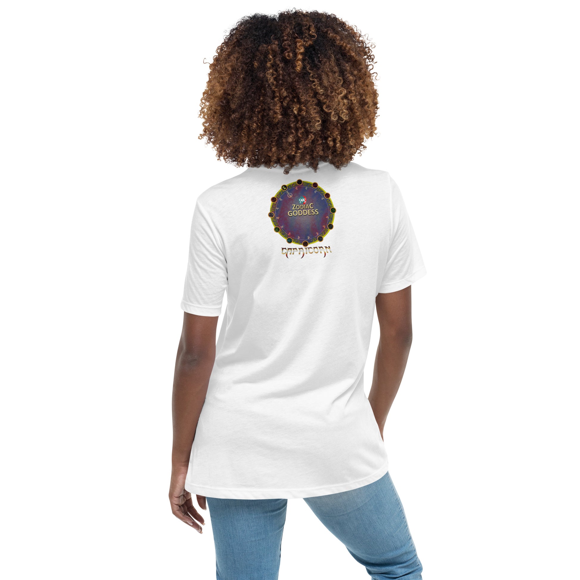 Zodiac Goddess Capricorn - 9ja Pop Art Custom T-Shirt/Wearable Art Store