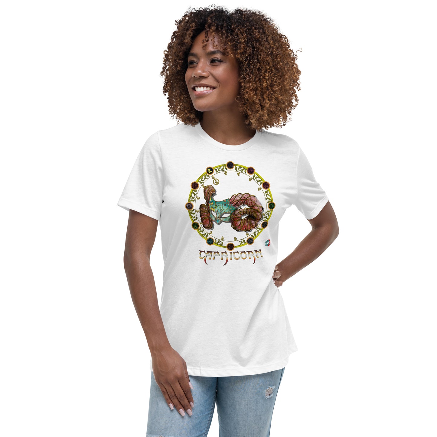 Zodiac Goddess Capricorn - 9ja Pop Art Custom T-Shirt/Wearable Art Store