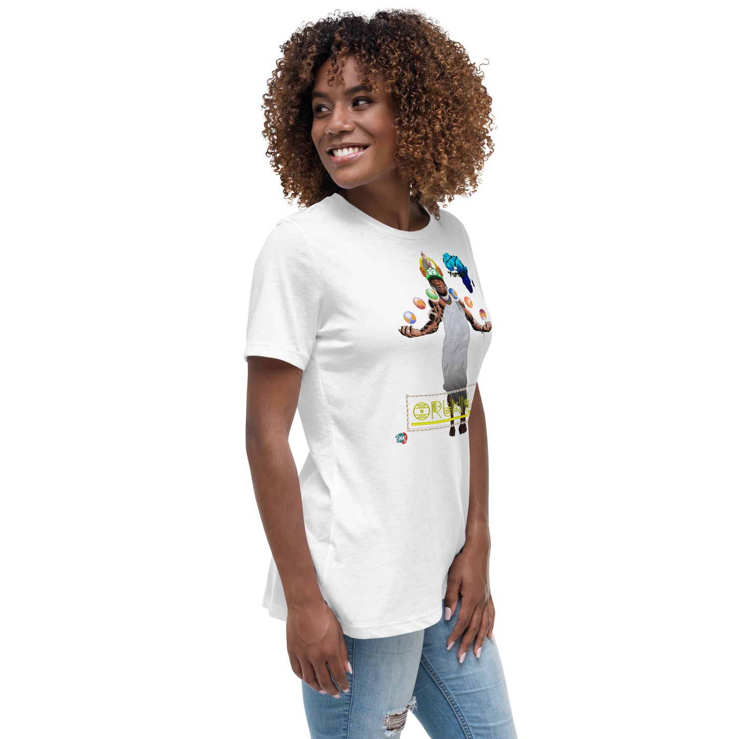 Women's Afrikkan Pantheon (African Gods) Orunmila graphic t-shirt