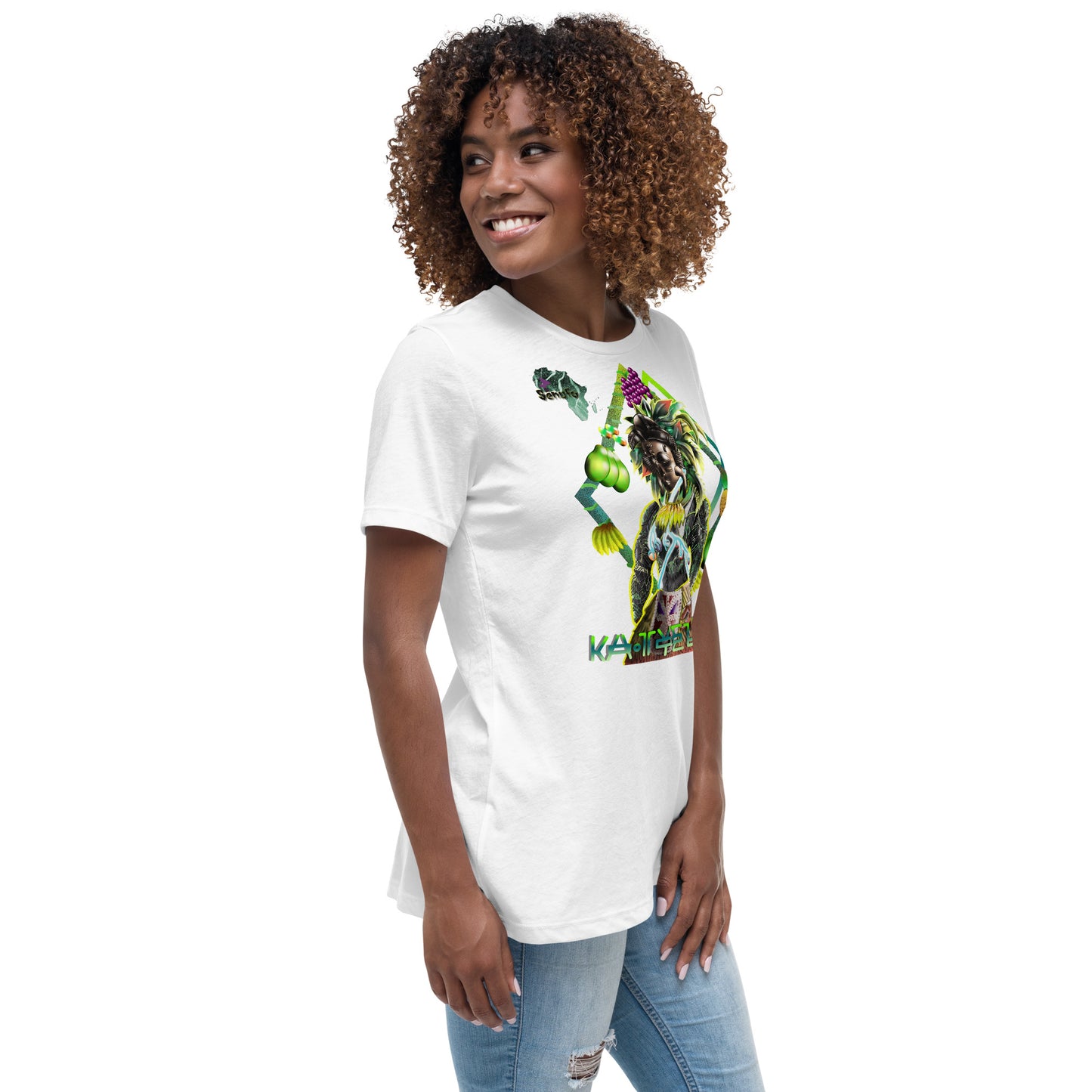 Women's Afrikkan Pantheon (African Gods) Ka Tyeleo graphic t-shirt